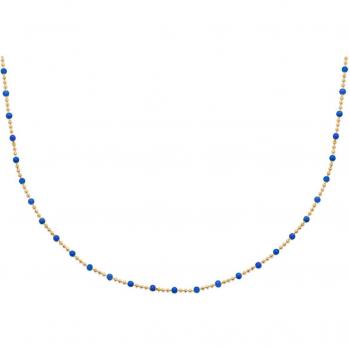 Collier Chic Bleu Doré 'Les Trésors De Lily'