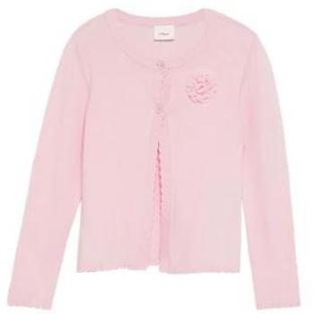 S.Oliver Florale Strickjacke für Mädchen