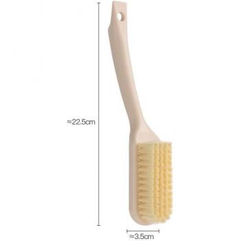 Compact Shoe Brush with Soft Bristles