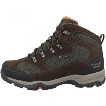 Hi‑Tec Storm : Chaussures de Randonnée Étanches – Hommes, Marche Trekking Brown