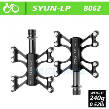 Accesorios de ciclismo SYUN_LP, pedal de bicicleta ultraligero, sellado, CNC, aluminio, 3 rodamientos