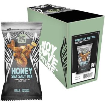 Hochwertiger NoyNuts Nussmix: Honig-Meersalz, 12 x45 g