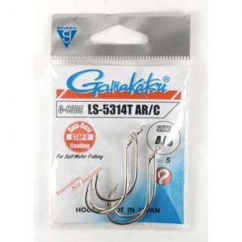 Gamakatsu LS-5314 AR/C Fishing Hook Size 3/0 (x5)