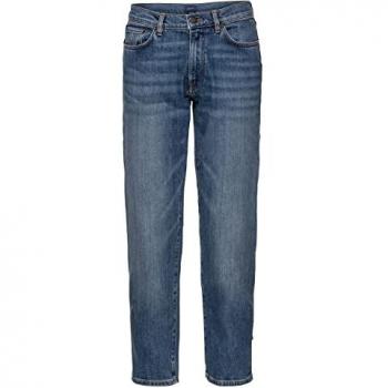 Herenblauwe Gant Hayes Jeans – Stijlvol en Relaxed