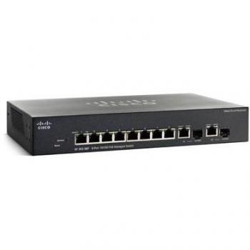 Switch PoE+ 8 porte Cisco SF302‑08MPP 10/100