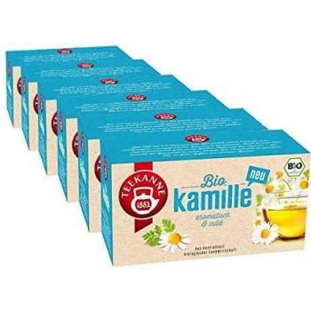 Teekanne Bio Kamille, 40 Doppelkammerbeutel