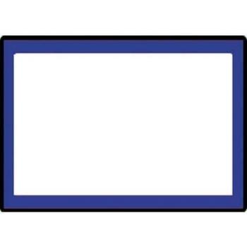 Etichette removibili bianco/blu 26x19 mm conf. 10