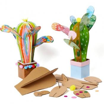 Educational Cactus Craft Kit for Children