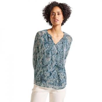 Street One Camicia Donna Nuovo Tono Blu