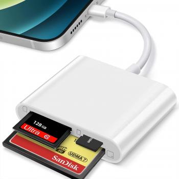 Lector de Tarjetas Lightning para Apple