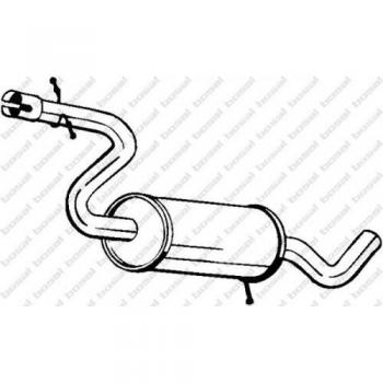 BOSAL Auspuffanlage SEAT 227-045