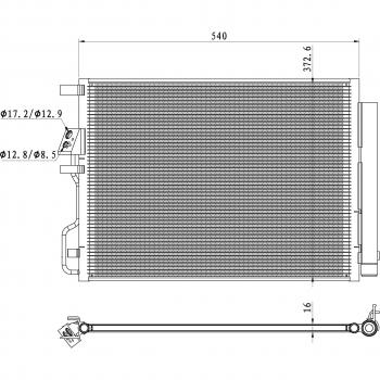 Ar Condicionado: Condensador NRF 350501