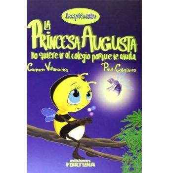 La princesa augusta no quiere ir al colegio porque se asusta