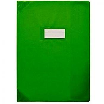 Oxford Protège-cahiers PVC 24x32 cm vert