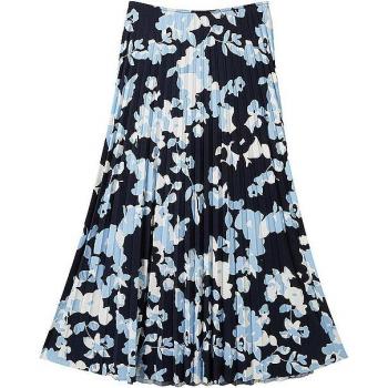 Tom Tailor Faltenrock 1040340 Blau Regular Fit 40 female