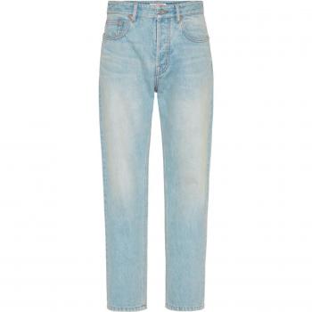 Jeans Valentino Uomo Denim Chiaro Taglia 33