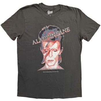 David Bowie Aladdin Sane Graphic T‑Shirt, Grey, 2XL