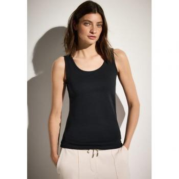 Cecil Trägertop „Style Linda“ – Damen Top, tiefes Rundhalsdesign, unifarben, 100 % Baumwolle