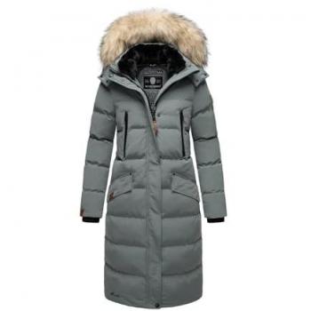 Marikoo Daunen‑Steppmantel Schneesternchen – Damen M