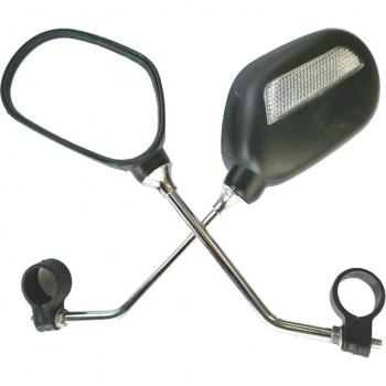 1 Pair Adjustable Bike Mirrors