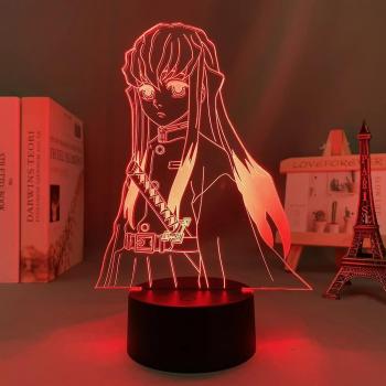 Luz LED 3D Anime Muichiro Tokito