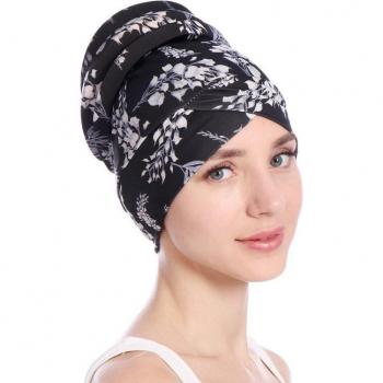 Bonnet de sommeil doux en coton pour femmes