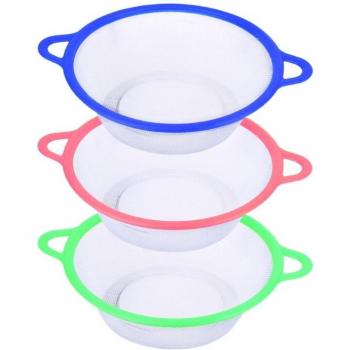 Large Mesh Strainer for Kitchen Use