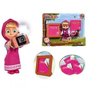 Playset Simba Masha Photographe 12 cm – Accessoires et Flash