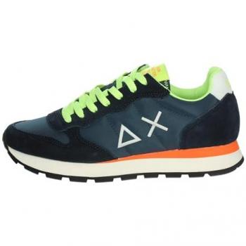 Sun68 Tom Fluo Planas para Hombre con Detalle de Logo