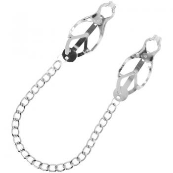 Metall‑Nippelklemme „Darkness“ – Kettenschnittstelle