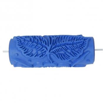 15cm Blue Flower Pattern Paint Roller
