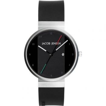JACOB JENSEN Herren Armbanduhr Titan 645
