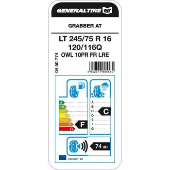 General GRABBER AT 245/75 R16 120/116Q