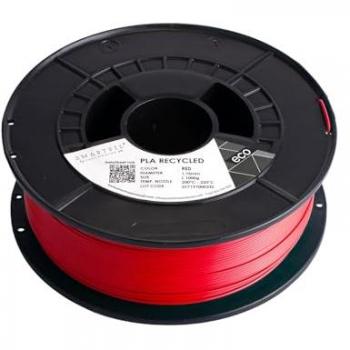 Smartfil PLA 1.75mm Rojo Reciclado 1000g