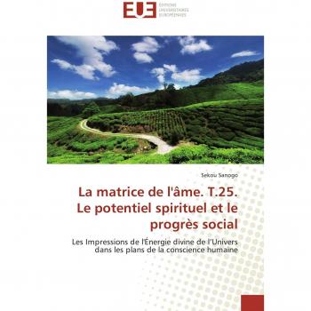 Sanogo, Sekou: La matrice de l'âme. T.25. Le potentiel spirituel et le progrès social