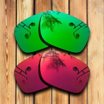 Green Mirrored Polarized Replacement Lenses for SPY Discord Sunglasses