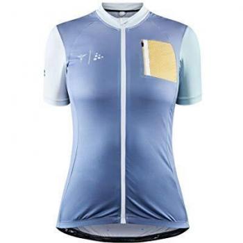 Damen Radtrikot Craft HMC Offroad Kurzarm XL Blau 2021