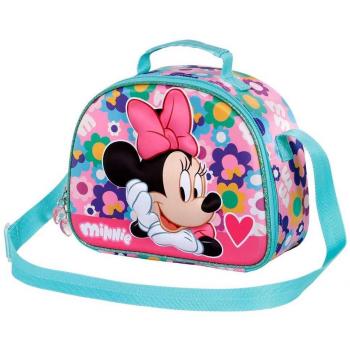 Bolsa Portamerienda 3D Karactermania Minnie Mouse Heart Pink
