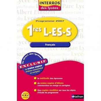 INTERROS LYCEES FRANCAIS 1E L