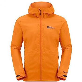 Elsberg 2.5L Giacca Jack Wolfskin con Cappuccio Arancione – S