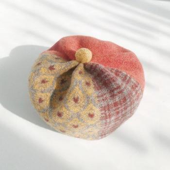Autumn Winter Wool Beret Hat