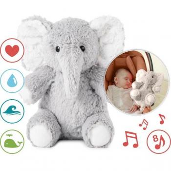 Peluche Eli el Elefante en marcha gris de cloud b