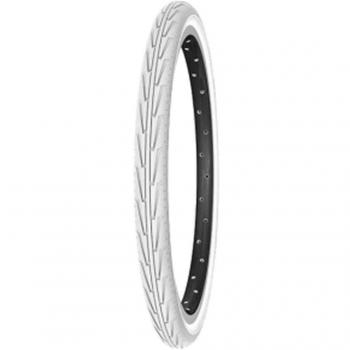 Michelin City J – 14x1,375 × 1,625 – Pneu de ville – Tringle Rigide – Blanc