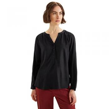 Street One Bluse Street One – einteilige schwarze Variante