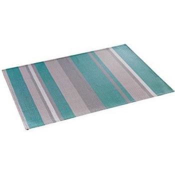 Decorline Silky Raye Set de Table PVC/Polyester 32×47×47 cm