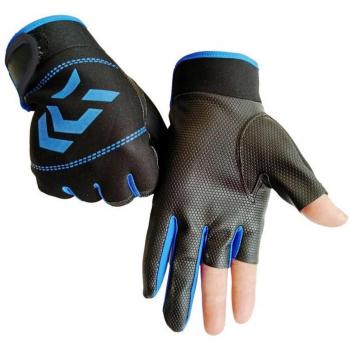 Outdoor Fishing Gloves with 3 Cut Fingers for Men and Women