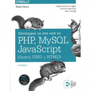 Développer Un Site Web En Php, Mysql, Javascript, Jquery, Css3 Et Html5