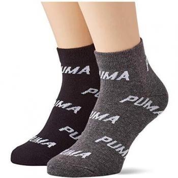 PUMA Calcetines Cuartos (2 Piezas) Unisex