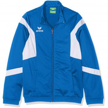 Erima Classic Team Kinderjacke – New Royal in Weiß – Größe 164 – Artikel 102631