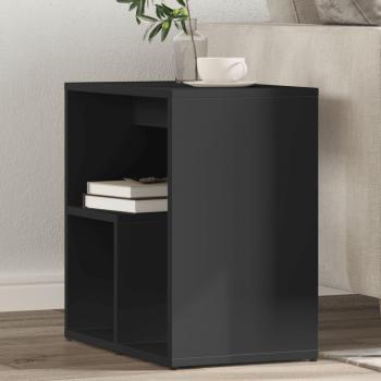 Tables latérales « bout de canapé » – Noir – 50x30x50 cm – 2 pièces